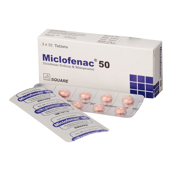 MICLOFENAC 50mg Tab. 